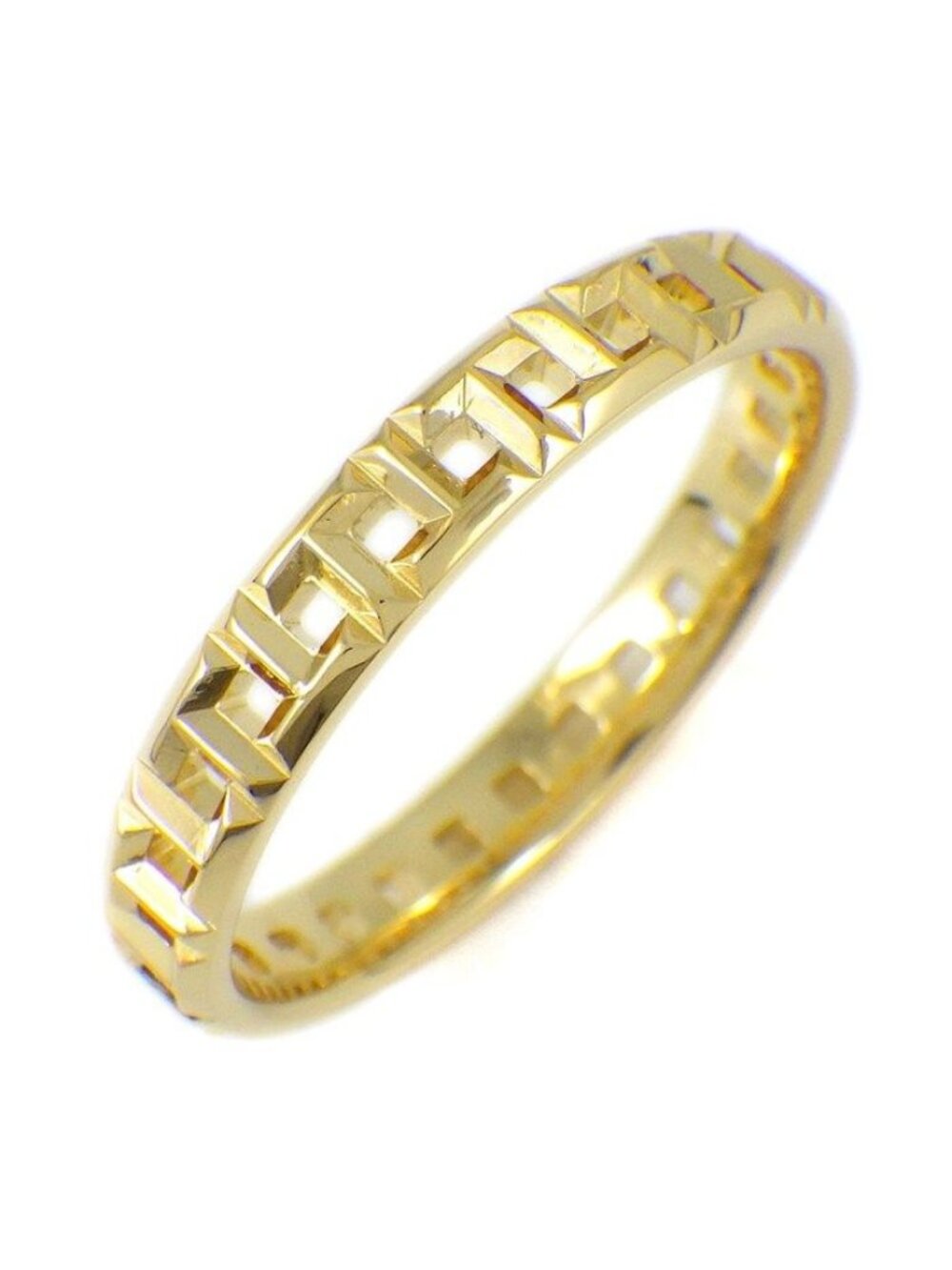 Tiffany & Co Ring T True Narrow 18k Yellow Gold